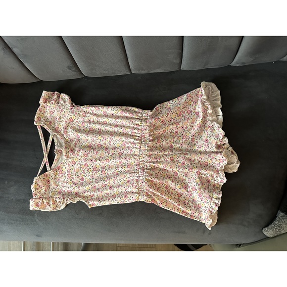 5/$10 btween girls romper size 6 floral pattern - Picture 4 of 4